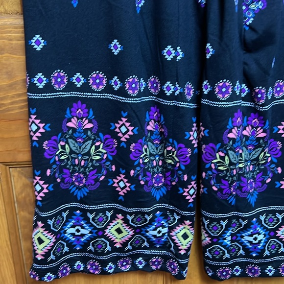 Women's Size Large French Laundry Print Pants - Picture 5 of 8